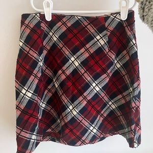 Altar'd State Plaid Skirt